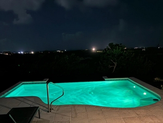 pool of Villa Keppel in Provi, Turks and Caicos, Caribbean